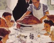 诺曼 洛克威尔 : Freedom from Want